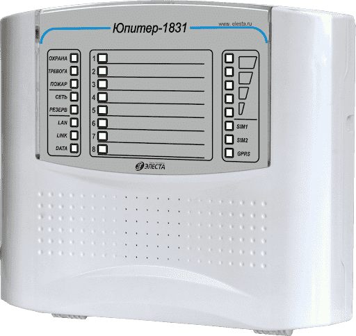 Юпитер-1831 ППКОП "Юпитер IP/GPRS" 8  без клавиатуры