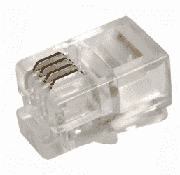 Телефонный разъем RJ-9(4P4C) 05-1001
